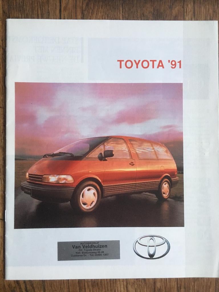 Toyota folders, Boeken, Auto's | Folders en Tijdschriften, Nieuw, Toyota, Ophalen of Verzenden