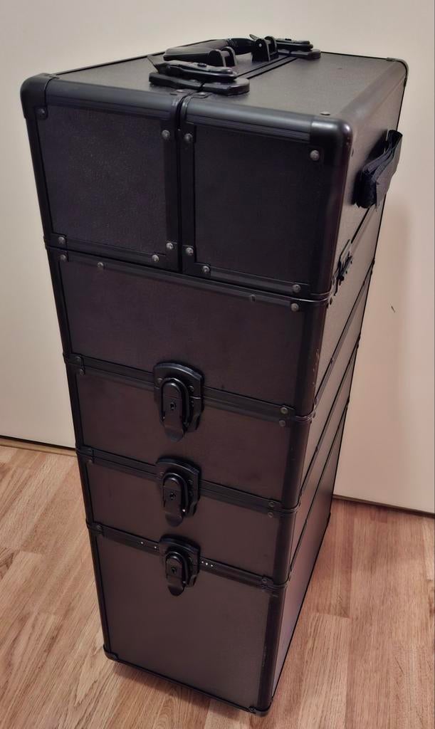 Visagie - Nagel - Kapper Trolley van BeautyGoods, Ophalen, Zo goed als nieuw, Zwart, Hardcase