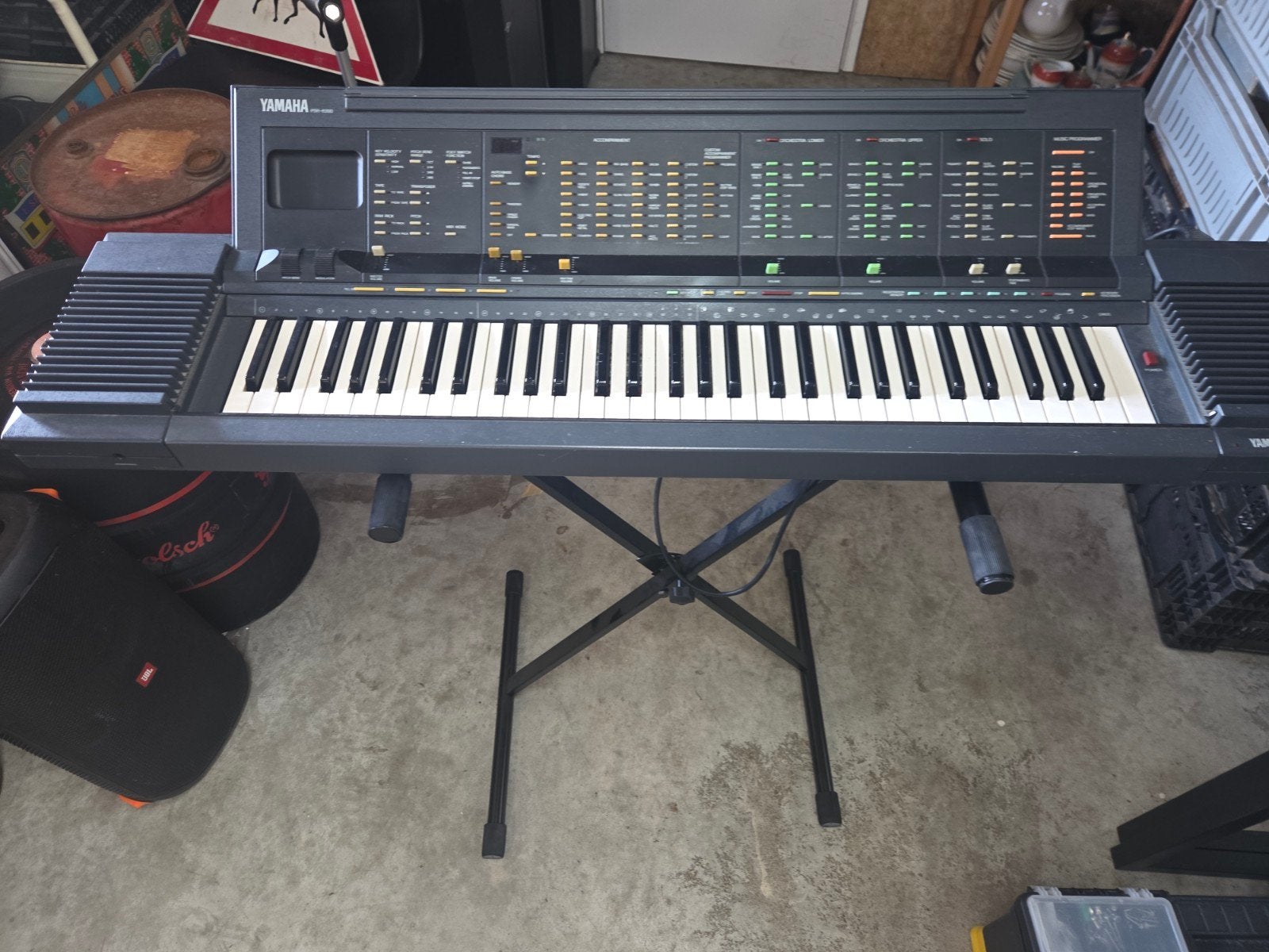 Yamaha PSR-6300 Keyboard met standaard, Ophalen, Midi-aansluiting, Yamaha, 61 toetsen