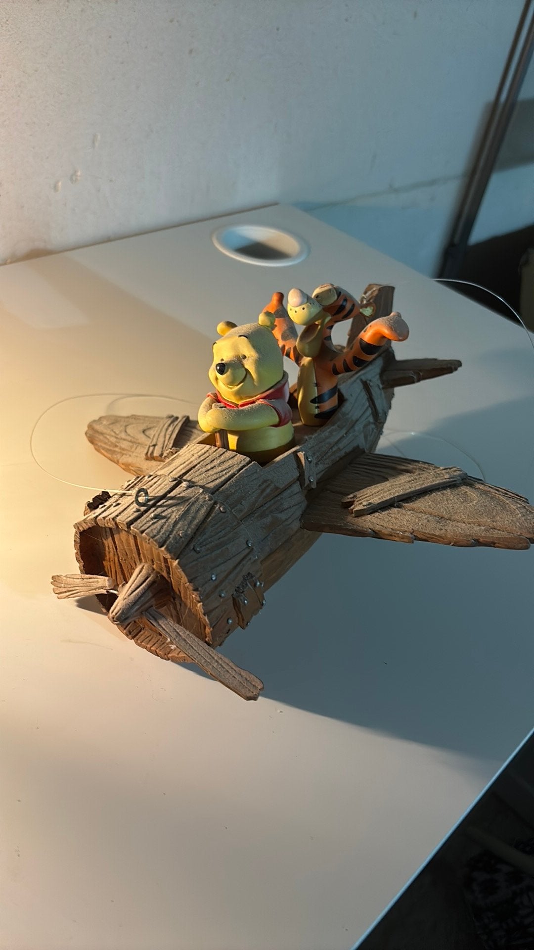 Vliegtuig 26 cm knorretje winnie the poeh en tijgertje, Sport en Fitness, Karting, Ophalen of Verzenden, Zo goed als nieuw, Onderdelen Kart