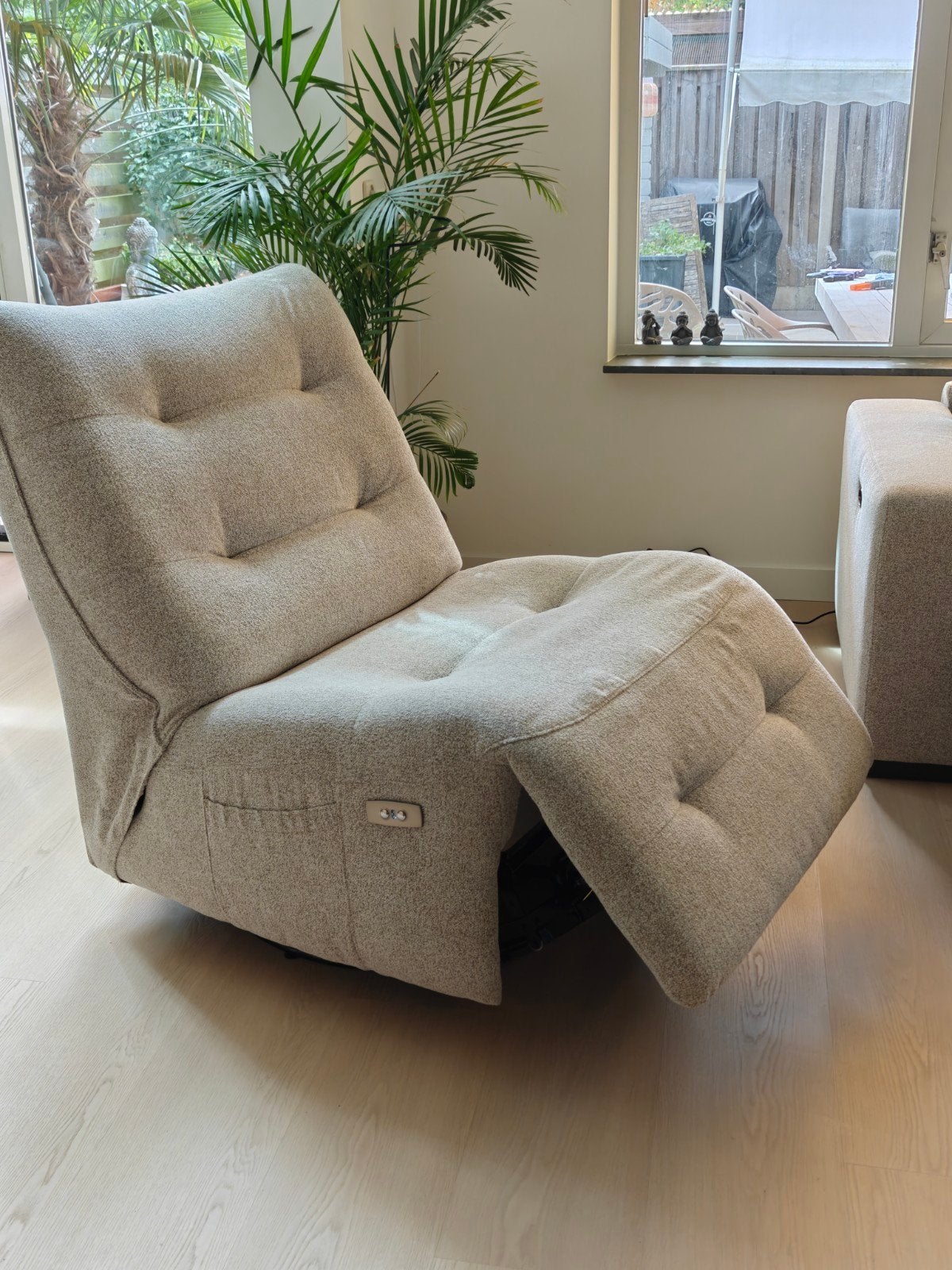 Nieuw !! Nieuwe losse relaxfauteuil oplaadbaar, Ophalen, Eenpersoons, Nieuw, Minder dan 150 cm