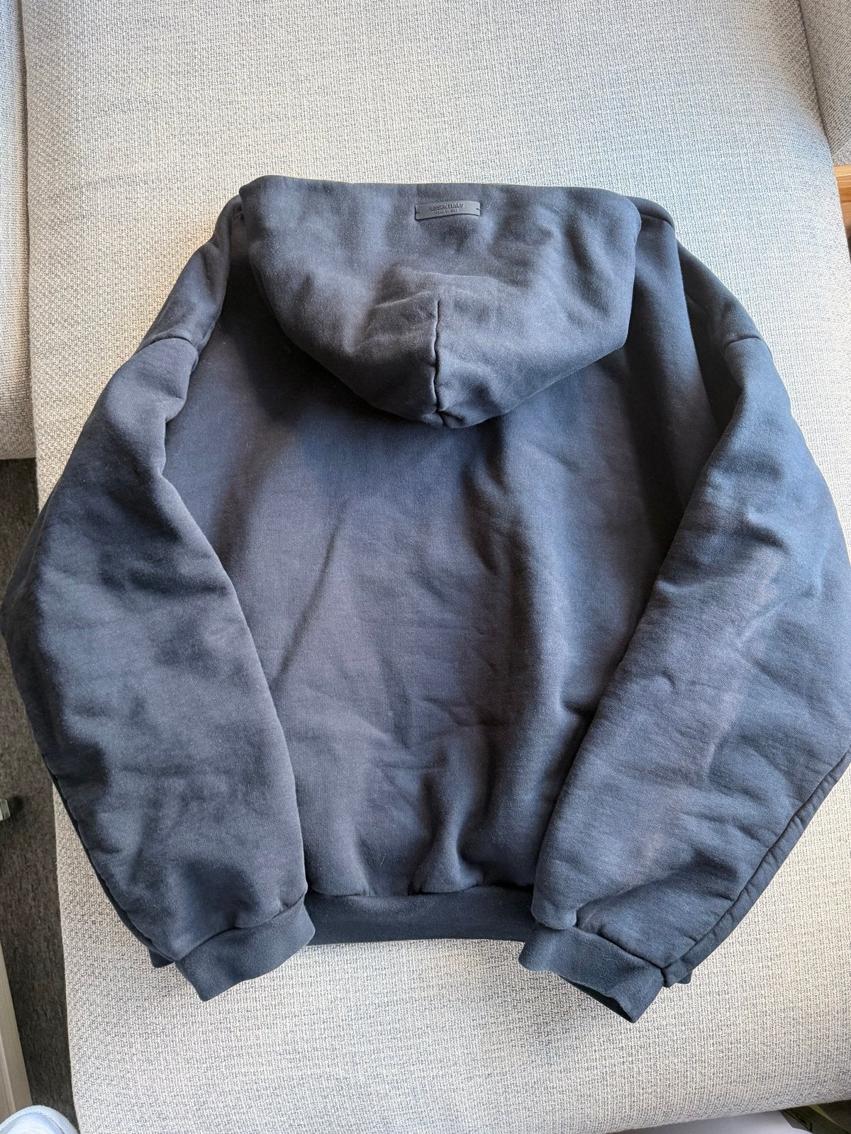 Fear of God Essentials Hoodie Zwart Maat M, Kleding | Heren, Ophalen of Verzenden, Gedragen