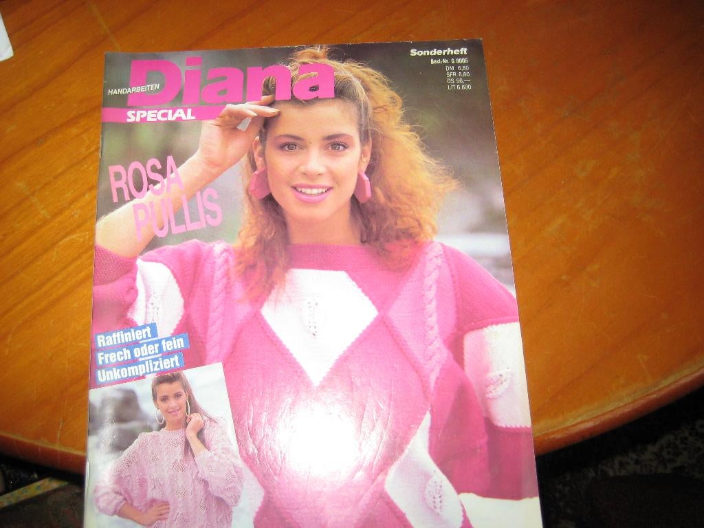 Diana Special: Rosa Pullis, Ophalen of Verzenden, Zo goed als nieuw, Breien en Haken