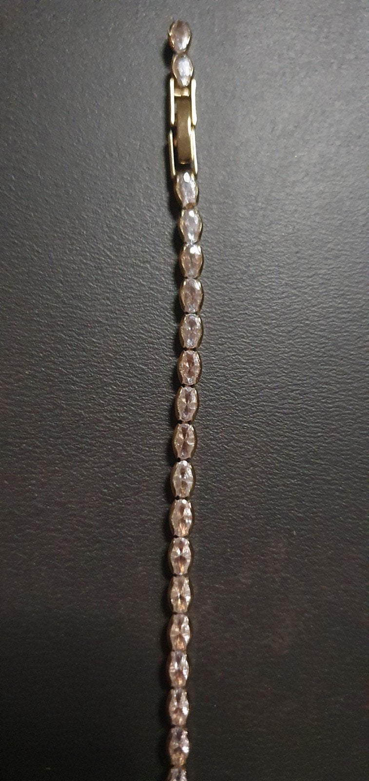 RVS Armband met Kristallen, Met kristal, Staal, Nieuw, Ophalen of Verzenden