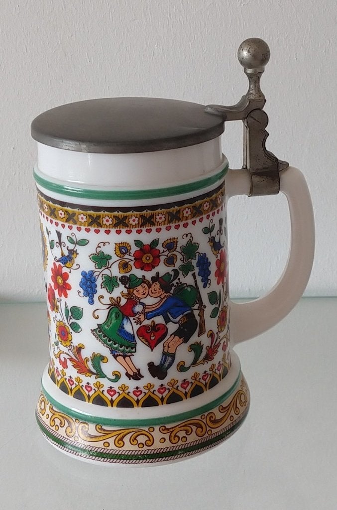 bierpul BMF Rein Zinn, volgnr 64, Ophalen of Verzenden, Zo goed als nieuw, Pul(len), Overige merken