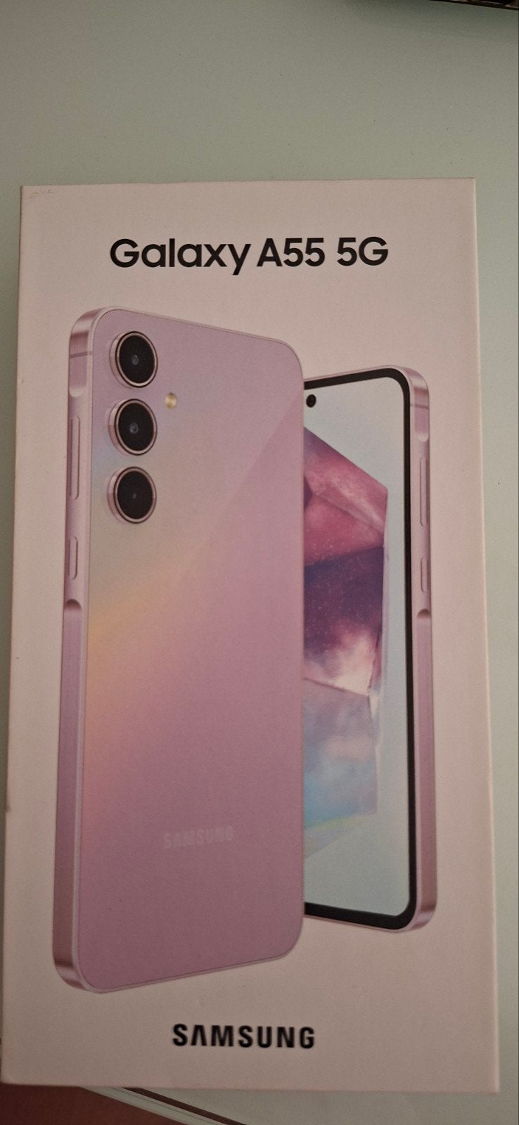 Samsung Galaxy A55 5G - zo goed als nieuw in doos, Telecommunicatie, Mobiele telefoons | Samsung, Zo goed als nieuw, Galaxy A
