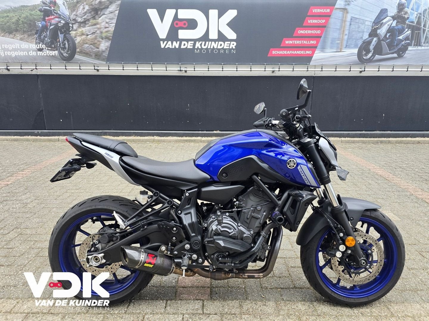 YAMAHA MT 07 (bj 2022), 2 cilinders, Motorrijbewijs A, Bedrijf, Onbekend