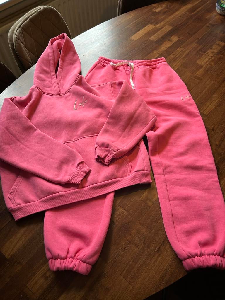 Roze Huispak van Pools Merk - Goede Kwaliteit Katoen, Kleding | Dames, Huispakken, Ophalen of Verzenden, Zo goed als nieuw, Maat 38/40 (M)