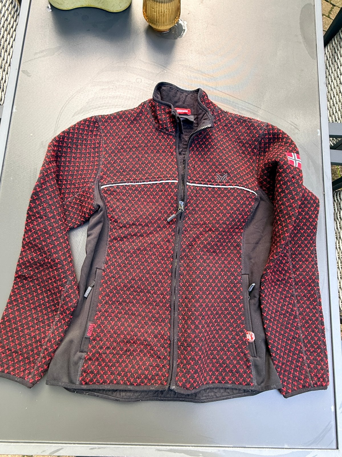 Dale of Norway Windstopper Jas Maat L, Ophalen of Verzenden, Gedragen, Maat 52/54 (L), Zwart