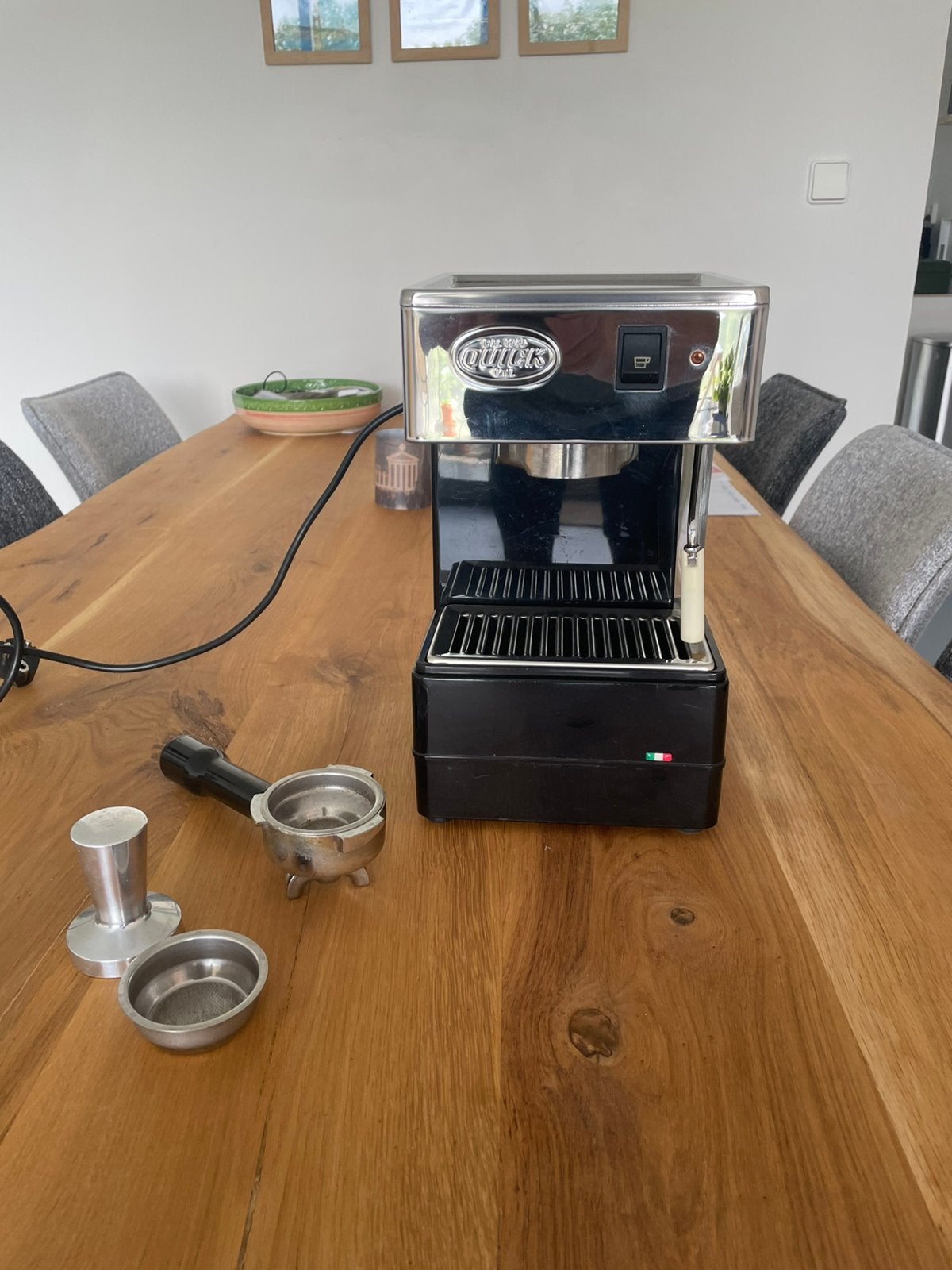 Quickmill  820 espressomachine, Witgoed en Apparatuur, Gebruikt, Espresso apparaat, Gemalen koffie, Ophalen of Verzenden