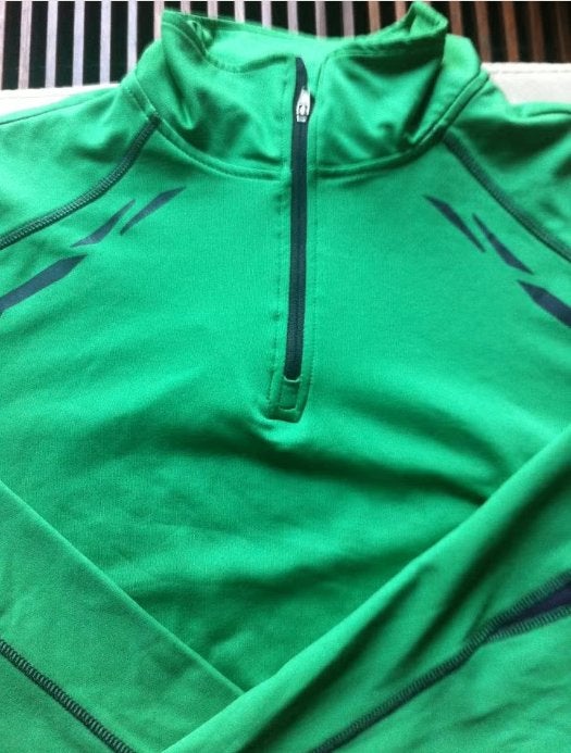 Heren sport shirt Crivit groen mt M, Kleding | Heren, Maat 48/50 (M), Ophalen of Verzenden, Zo goed als nieuw, Crivit