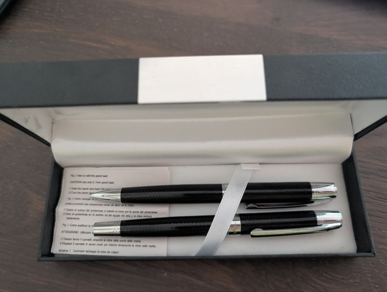 Thierry Mugler pennenset, fineliner en vulpotlood, ongebruik, Ophalen of Verzenden, Nieuw
