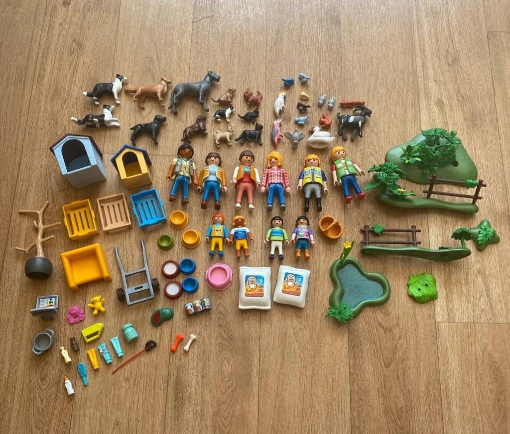 Playmobil dierenasiel, Ophalen of Verzenden, Gebruikt