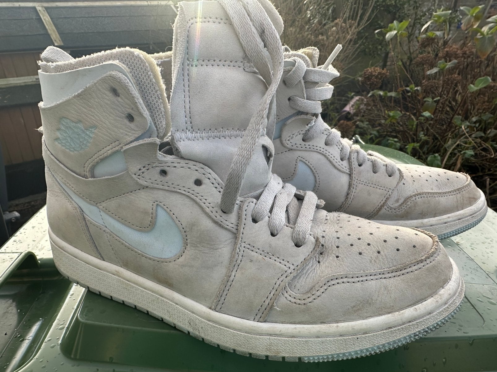 Nike Air Jordan 1High zoom Air CMFT Grey Fog 39, Ophalen of Verzenden, Sneakers of Gympen, Grijs, Gedragen