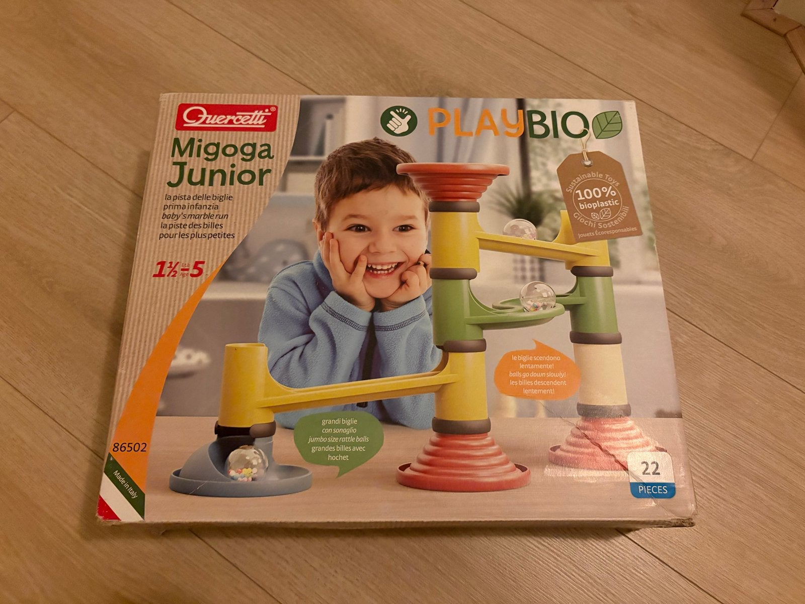 Quercetti Migoga Junior knikkerbaan, Ophalen, Zo goed als nieuw, Overige typen