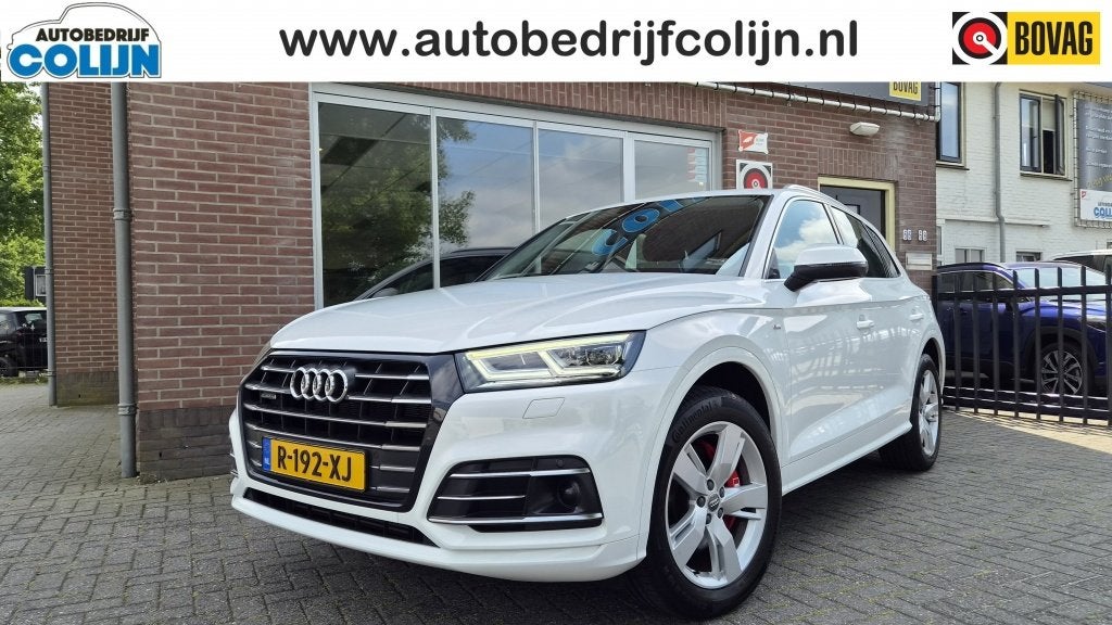 Audi Q5 55 TFSI E Quattro S-Line Competition, 367 PK, Trekha, Auto's, 4 cilinders, Wit, Bedrijf, Hybride Elektrisch/Benzine