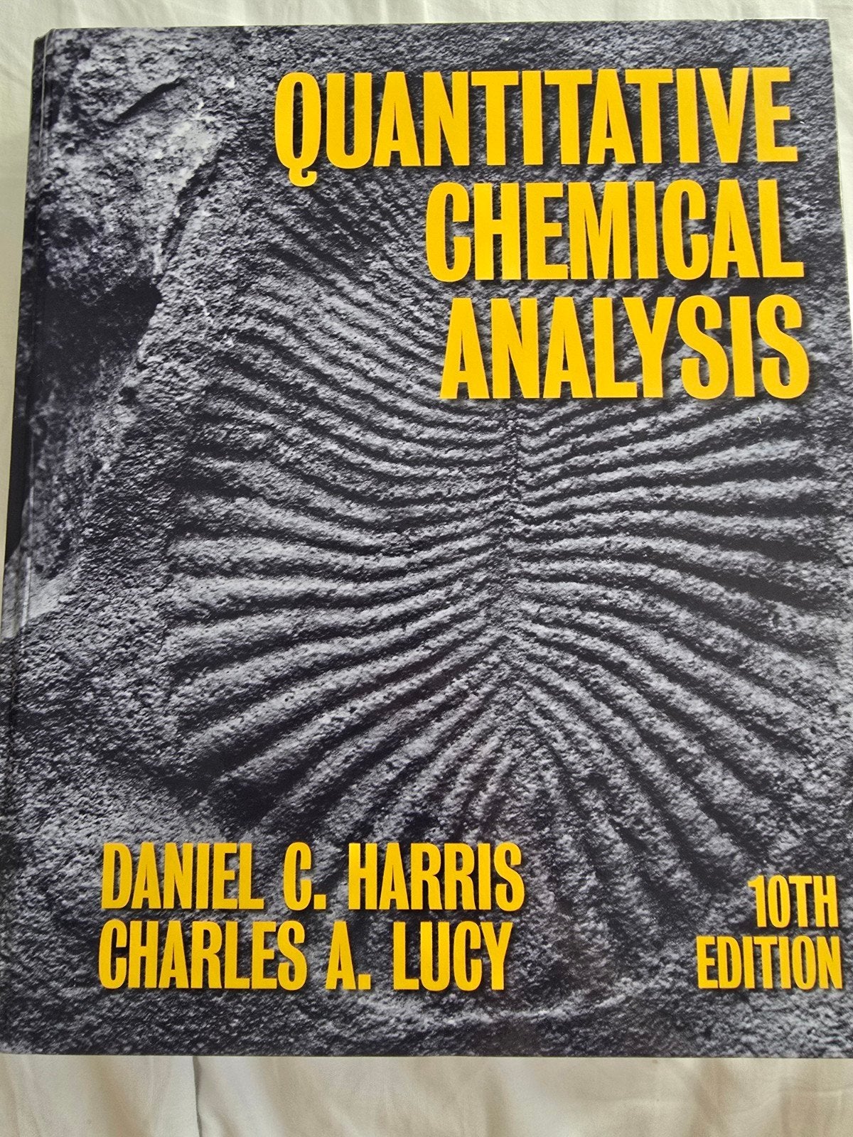 Quantitative chemical analysis 10th edition, Ophalen, Beta, Zo goed als nieuw, WO