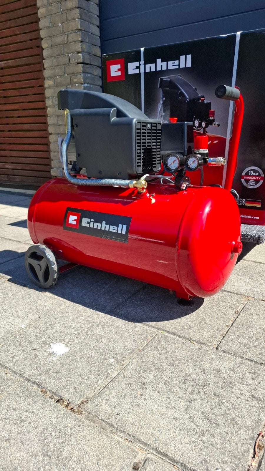 compressor 50 liter  nieuw, Minder dan 25 liter, Ophalen, Minder dan 200 liter/min