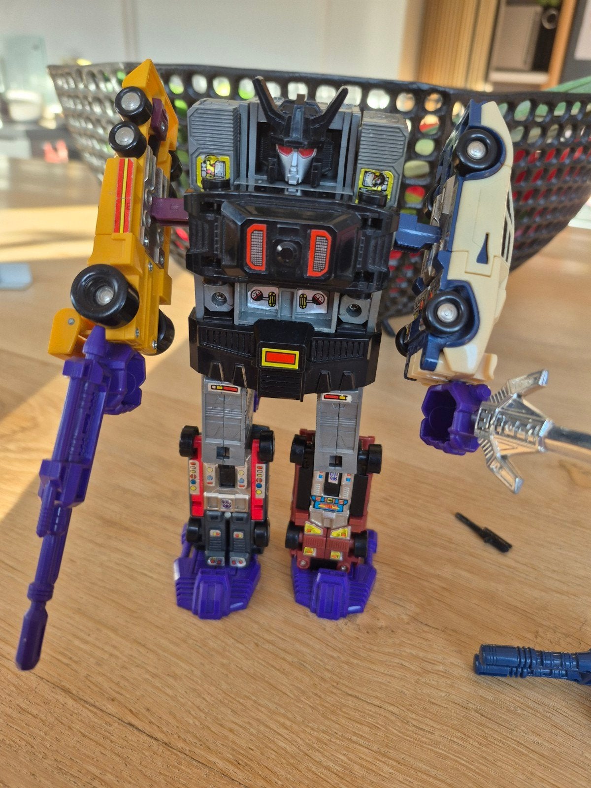 Transformers G1 Menasor - 99% Compleet, Verzamelen, G1, Ophalen of Verzenden, Gebruikt, Decepticons