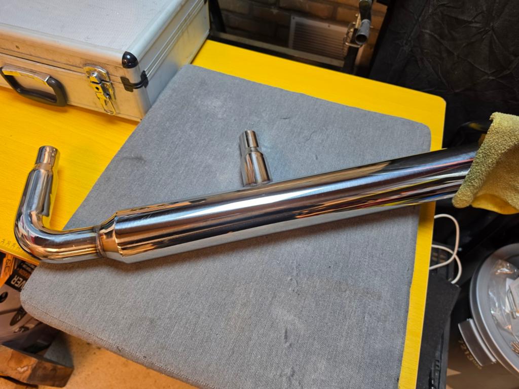 Dikke Jet pipe van Paruzzi Vw Kever etc, Ophalen