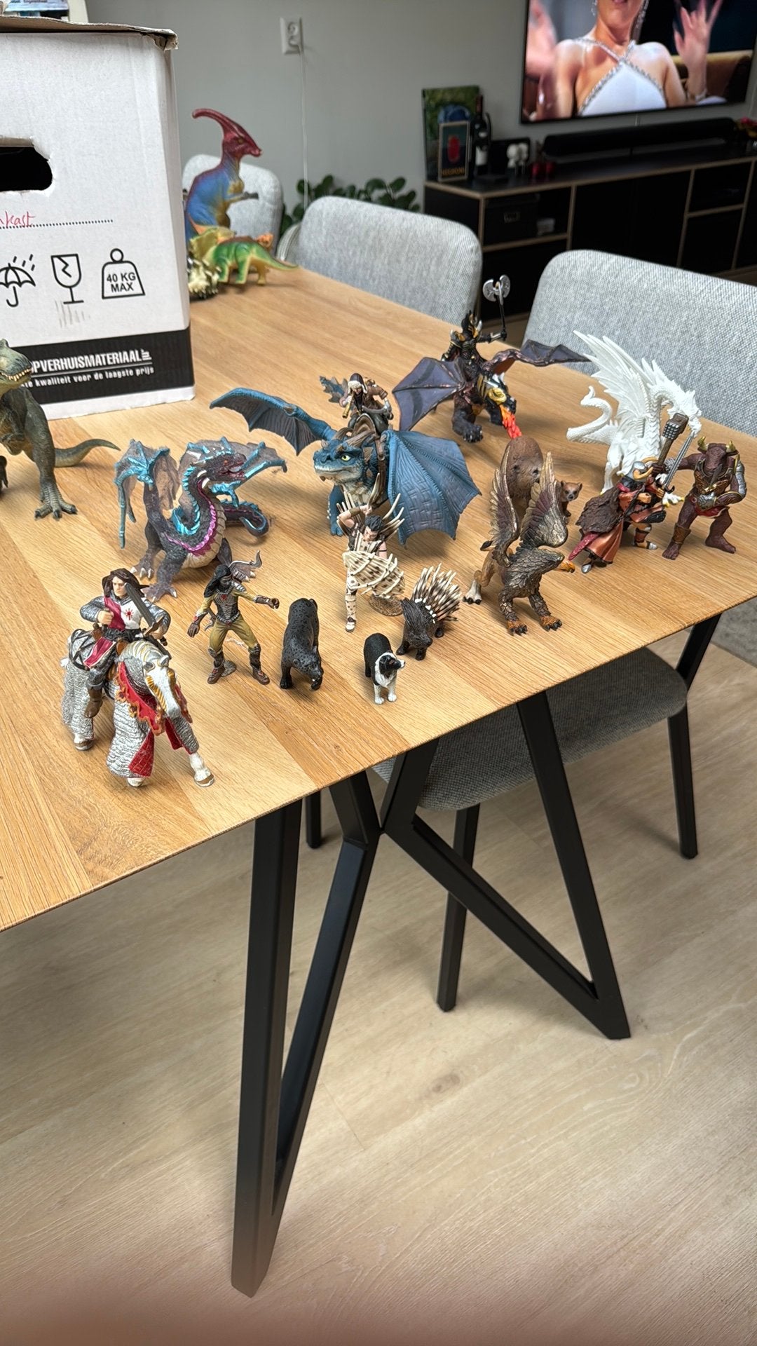 Schleich beeldjes set, Kinderen en Baby's, Speelgoed | Actiefiguren, Ophalen of Verzenden, Zo goed als nieuw