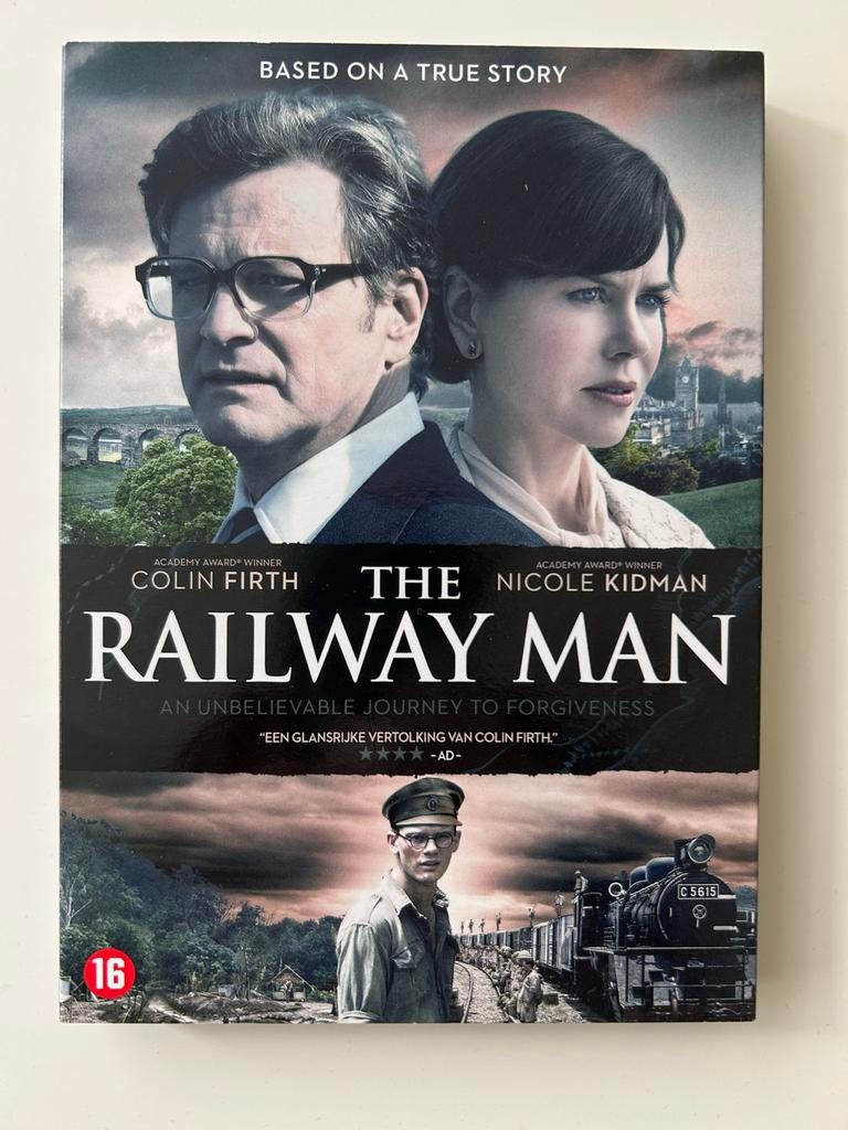 -The Railway Man -  regie Jonathan Teplitzky, Vanaf 16 jaar, Ophalen of Verzenden, Zo goed als nieuw, Waargebeurd drama
