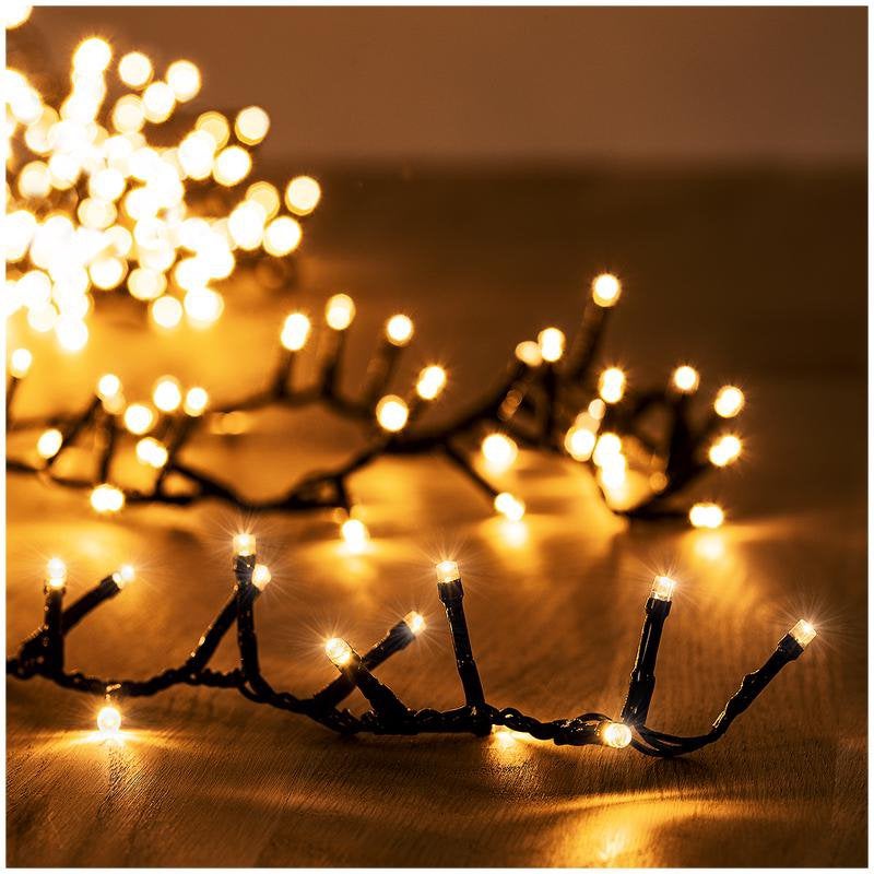 Luxe kerstverlichting cluster 2 stuks ( €5 per stuk), Ophalen, Zo goed als nieuw