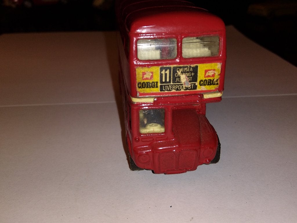 Corgi London Transport Routemaster dubbeldekker, Ophalen, Gebruikt, Bus of Vrachtwagen