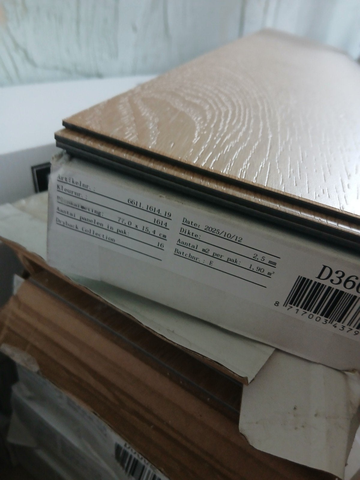 2 x  plak pvc, Kunststof, 50 tot 150 cm, Nieuw, Ophalen of Verzenden