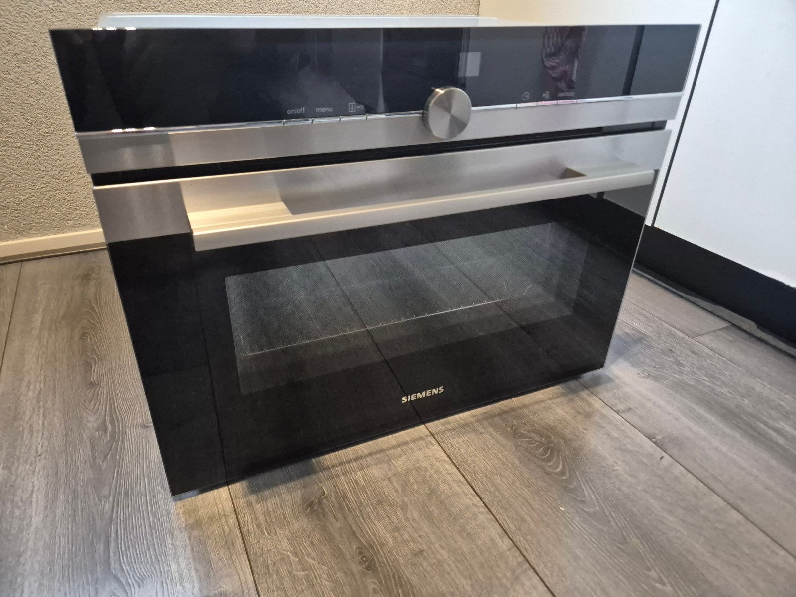 Siemens combi oven/magnetron, Witgoed en Apparatuur, Ovens, Ophalen, 45 tot 50 cm, Gebruikt, Siemens