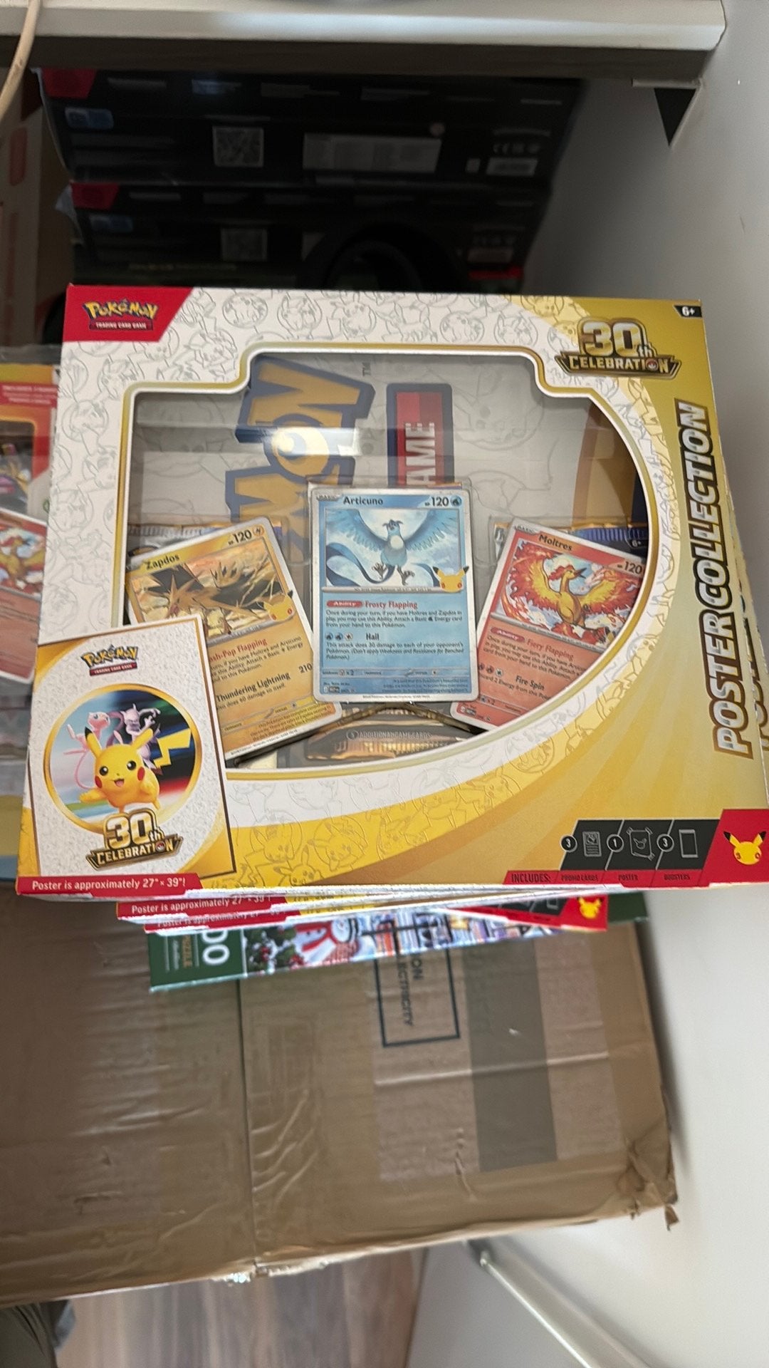Pokemon 30th Celebrations poster collection sealed, Hobby en Vrije tijd, Ophalen, Nieuw
