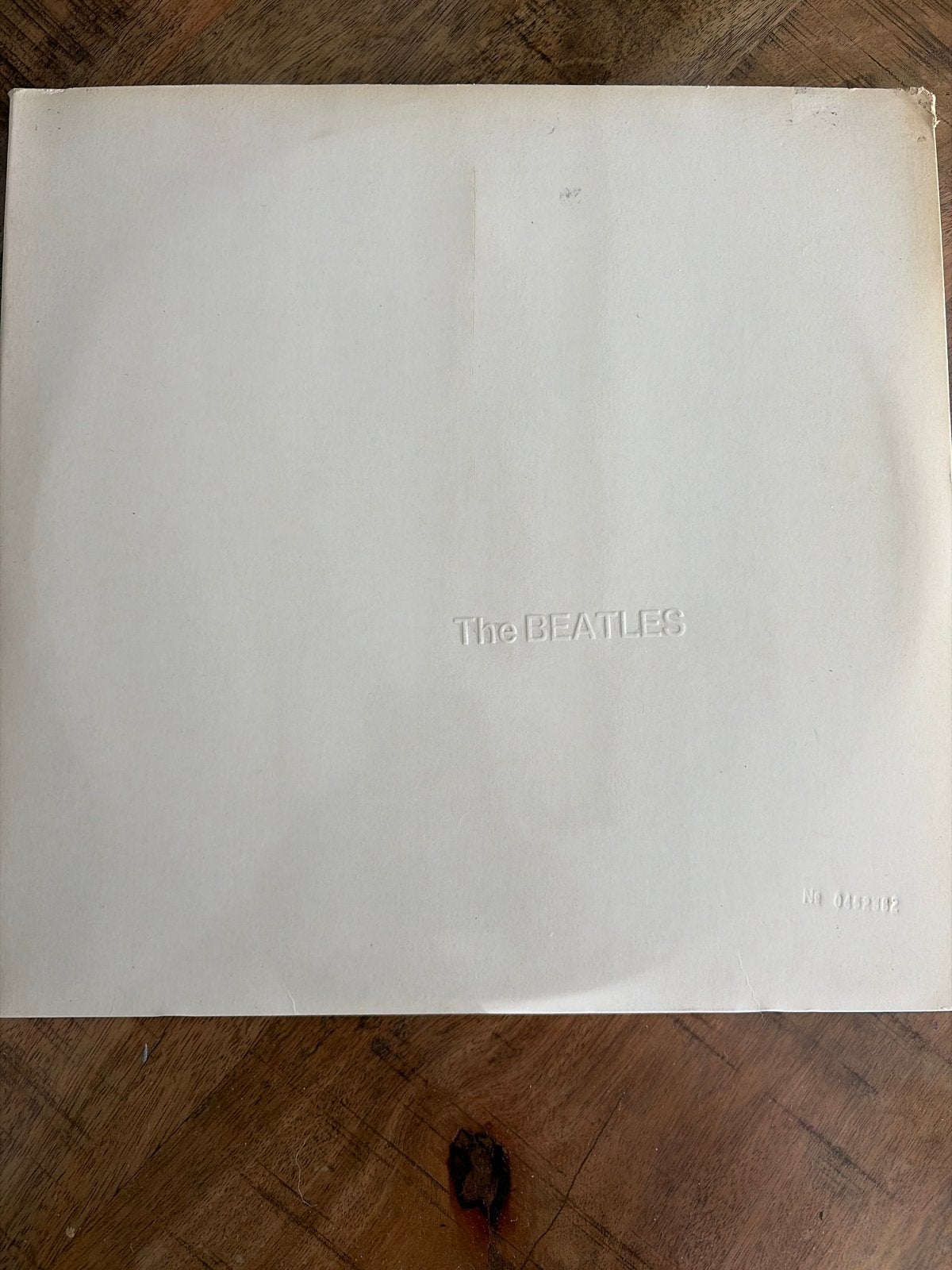 The Beatles - The Beatles (White Album) 2LP met foto's en po, Rock, Gebruikt, Ophalen of Verzenden, 12 inch