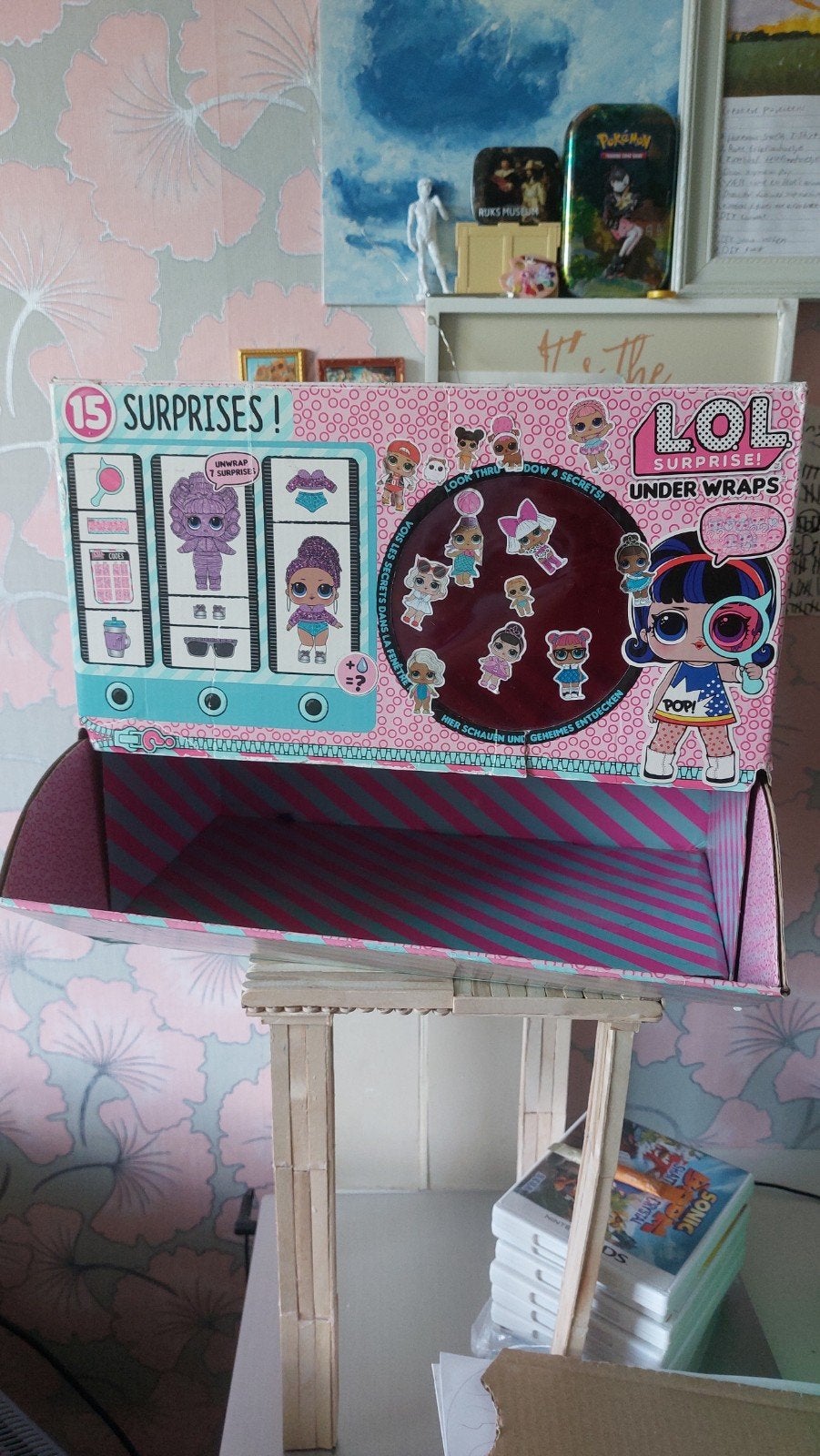 L.O.L. SURPRISE! UNDER WRAPS doos, Ophalen