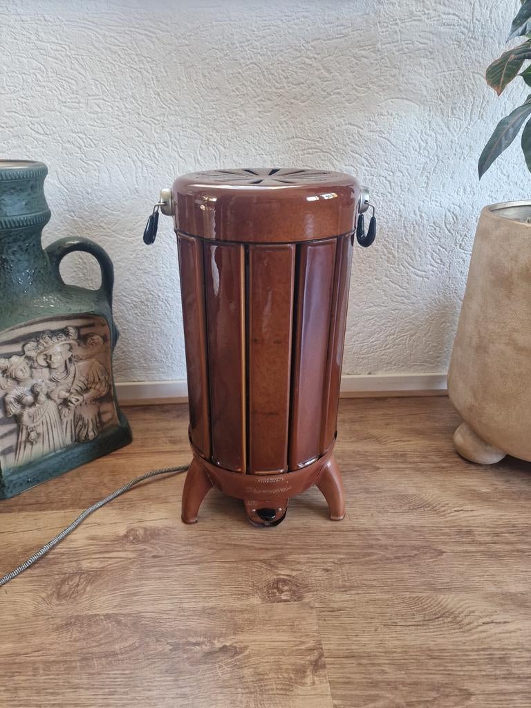 Vintage elektrische kachel – Maybaum Thermostat – emaille –, Ophalen