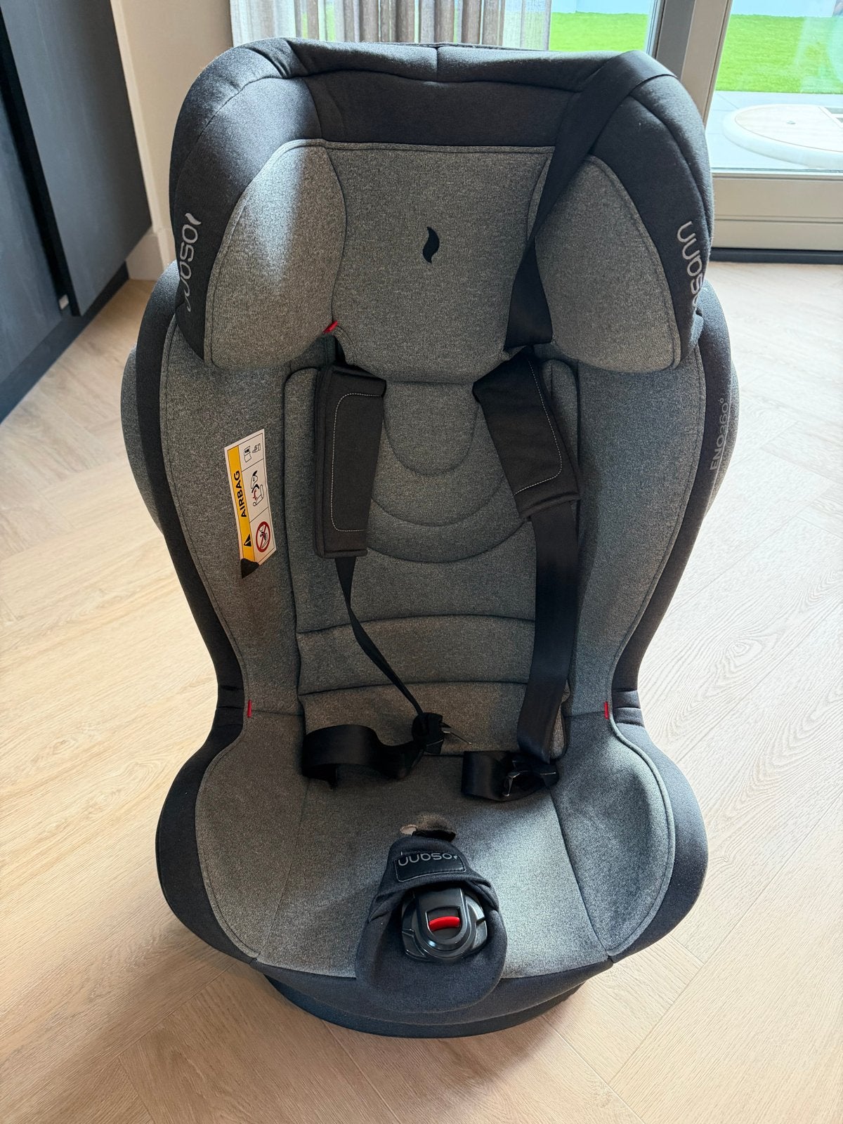 Osann ENO360 autostoel - Grijs, Kinderen en Baby's, Autostoeltjes, Autogordel of Isofix, 0 t/m 18 kg, Verstelbare rugleuning, Zo goed als nieuw