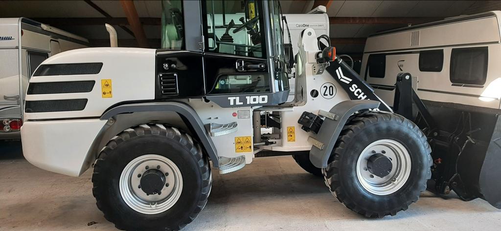 Schaeff Terex TL 100 Wiellader - 2019, 1619 uur, incl. bakke, Zakelijke goederen, Machines en Bouw | Kranen en Graafmachines, Ophalen