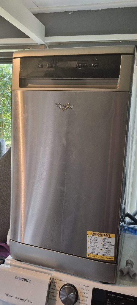 Vaatwasser 1 persoons whirlpool, Ophalen, Gebruikt, 85 tot 90 cm, 45 tot 60 cm