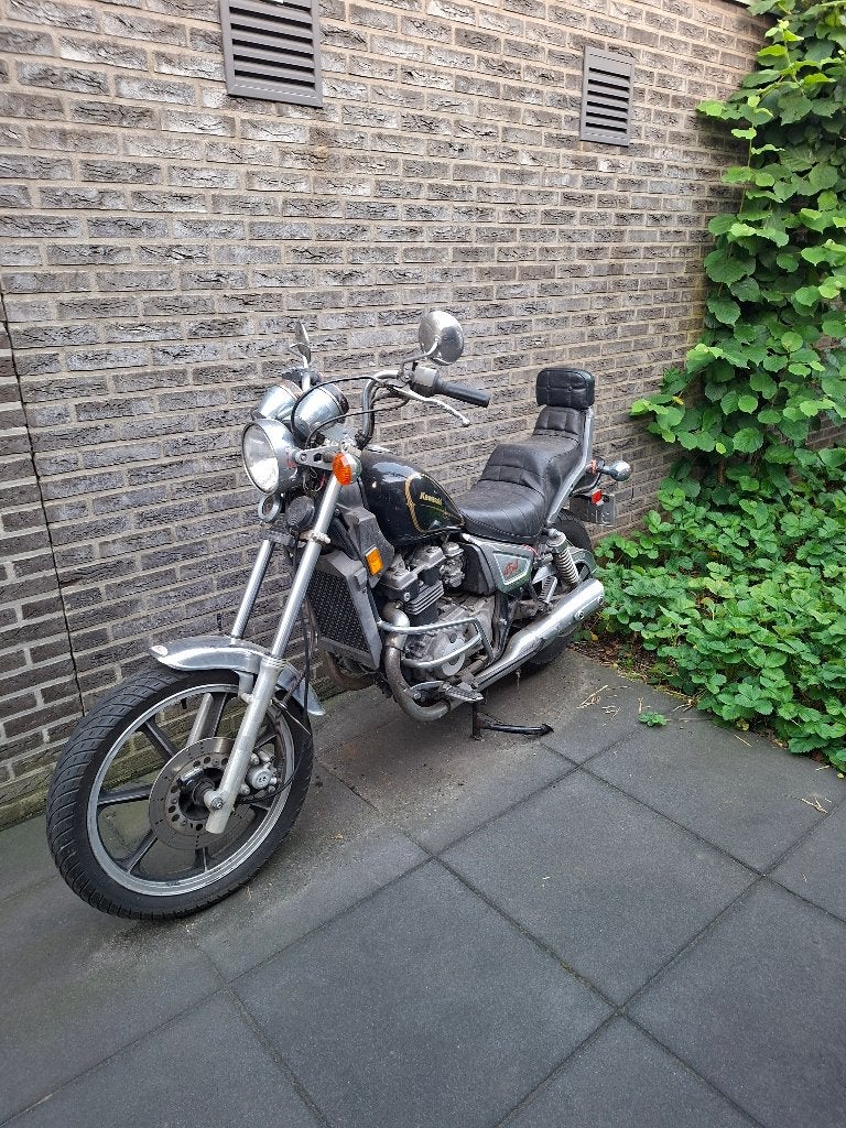 Kawasaki LTD 454 motor, Ophalen, Gebruikt