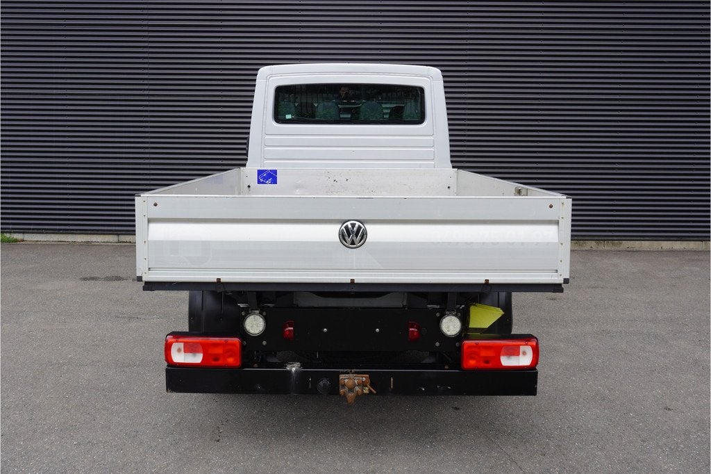 Volkswagen Crafter 180pk Automaat Dubbellucht Open laadbak L, Auto's, Bestelauto's, Start-stop-systeem, Gebruikt, 4 cilinders