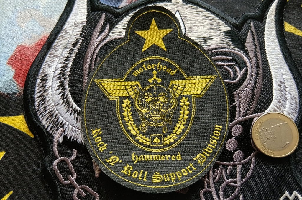 Motorhead zeer mooie nieuwe Hammered shaped patch 83, Ophalen of Verzenden, Nieuw, Kleding