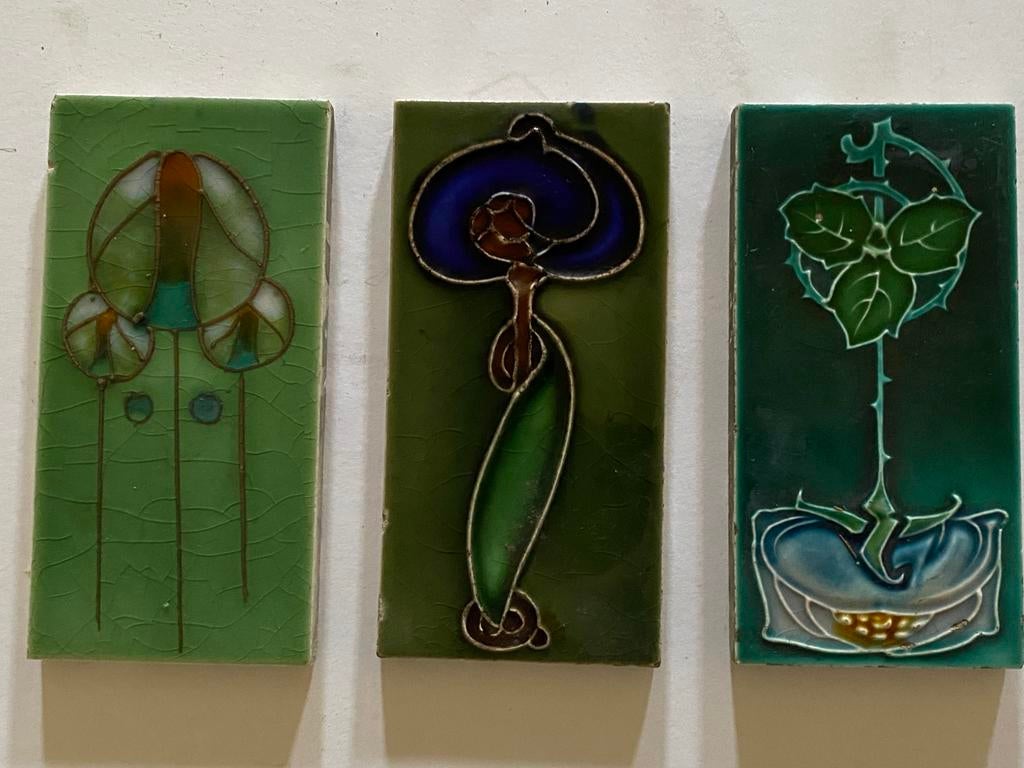 Art Nouveau wandtegels, Ophalen of Verzenden