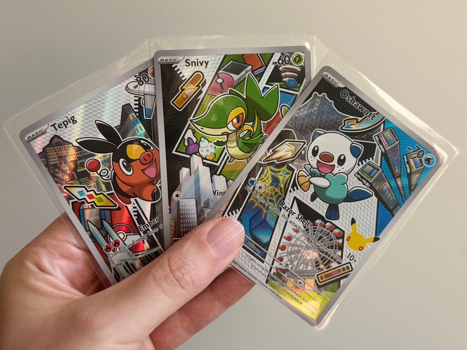 Gen 5 First Partner Series 2 (Snivy, Tepig & Oshawott) #1, Hobby en Vrije tijd, Verzamelkaartspellen | Pokémon, Ophalen of Verzenden