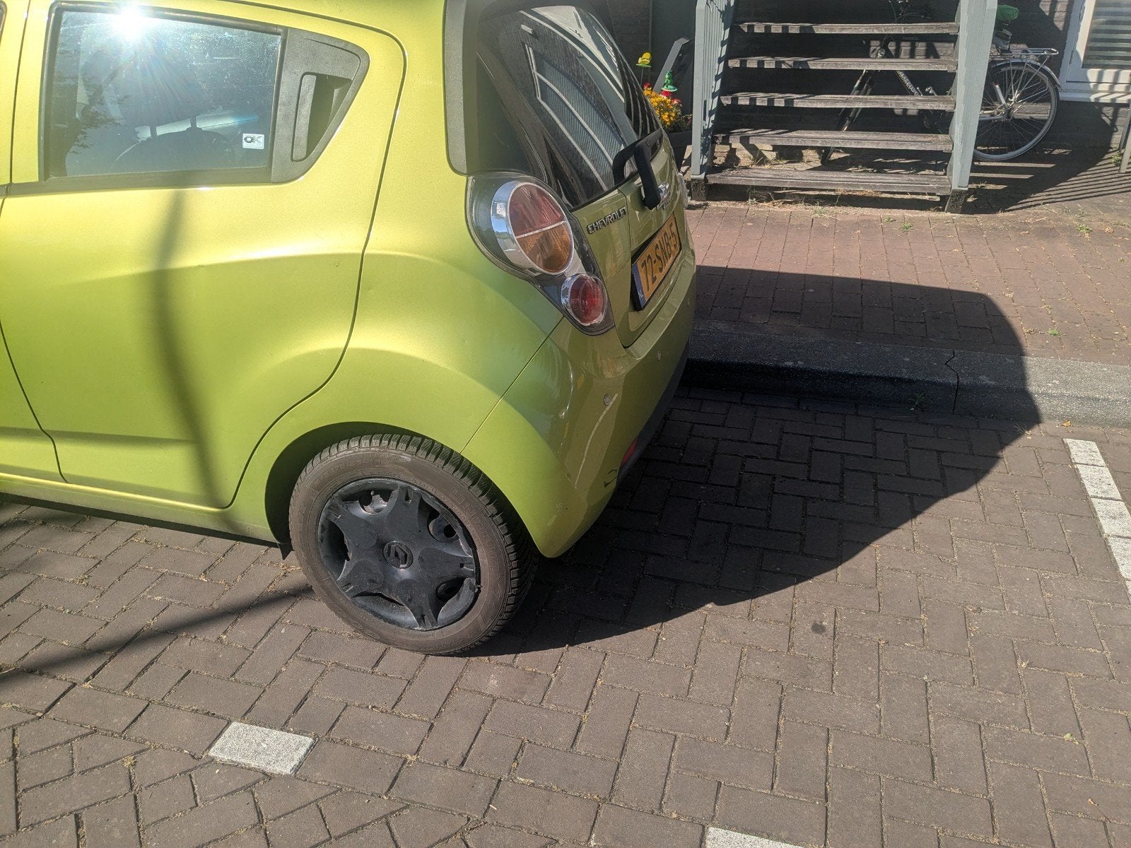 Spark Bifuel 2011 nwe apk, wegens aanschaf automaat., Auto's, Chevrolet, 37 €/maand, 4 cilinders, Origineel Nederlands, Overige kleuren