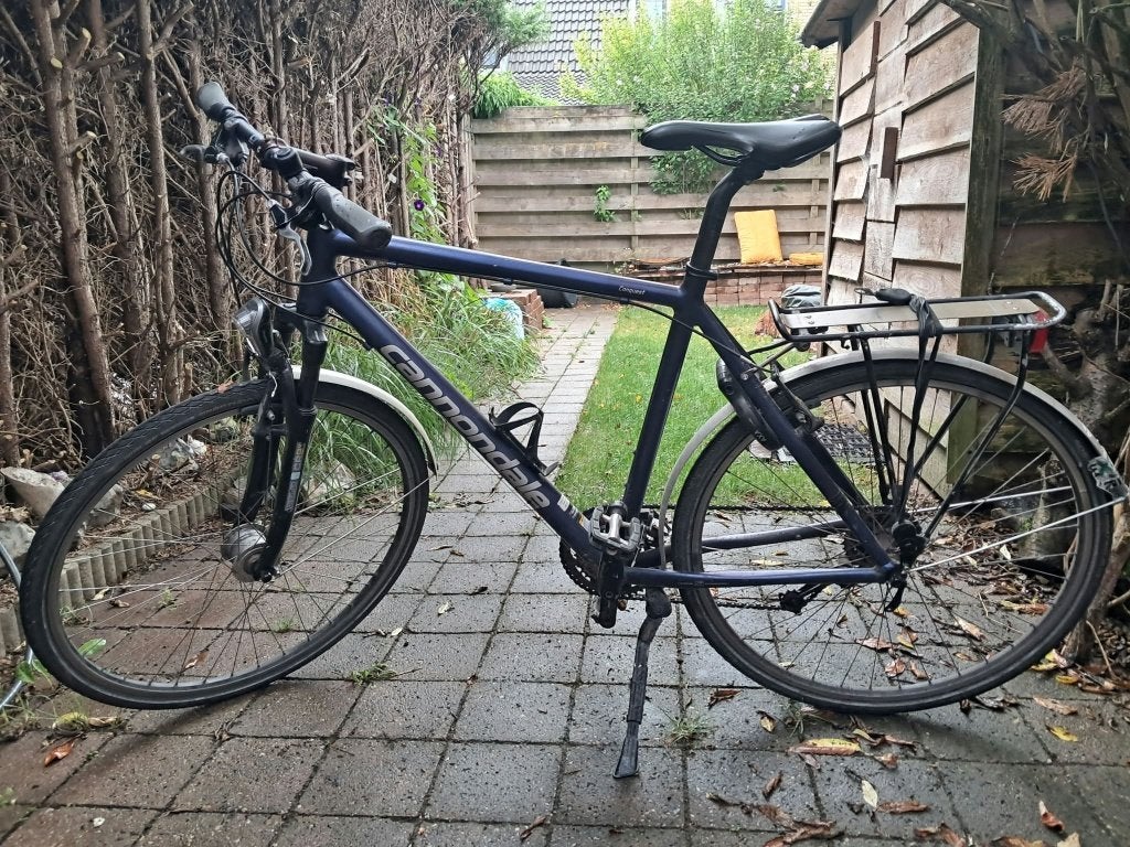 Cannondale fiets, 28 inch, Gebruikt, Vering, Velgrem