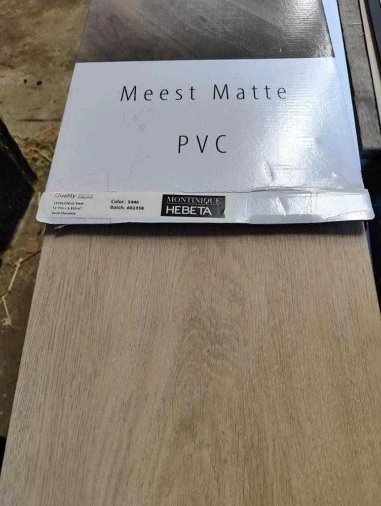 Montiniqeu hebeta extra mat kleur 5446 3.82m2, Ophalen, Nieuw