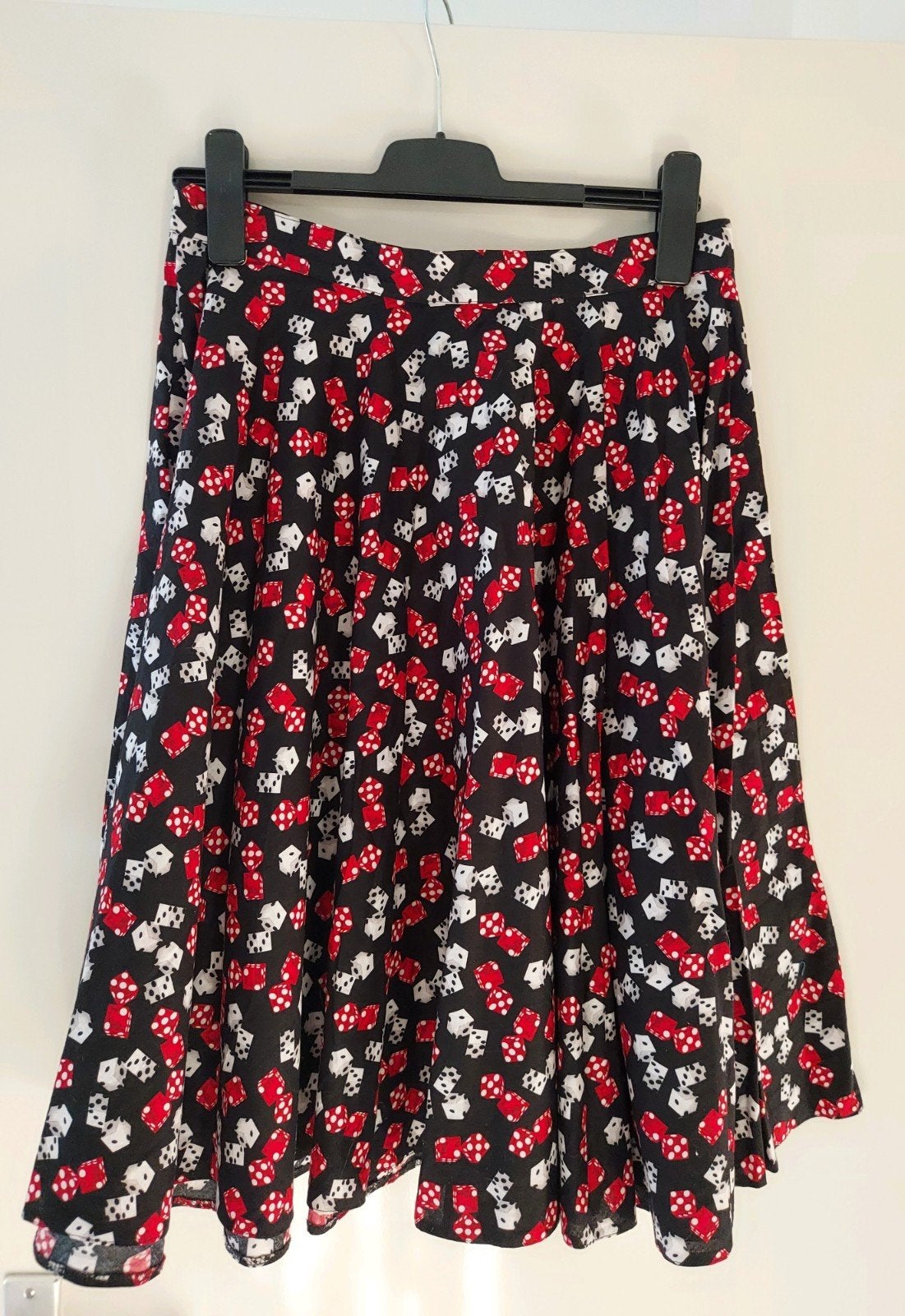 Rockabilly Fifties Stijl Rok - Maat 42 - Nieuwstaat, Ophalen, Zwart, Maat 42/44 (L), Zo goed als nieuw