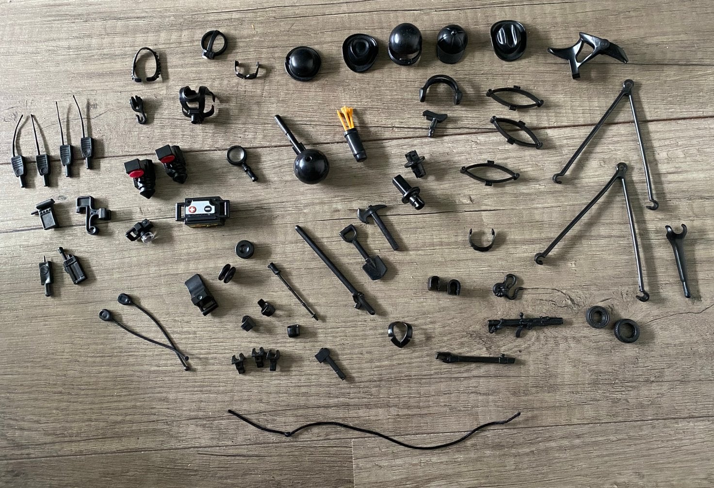 Zwarte Playmobil onderdelen, Ophalen of Verzenden, Gebruikt