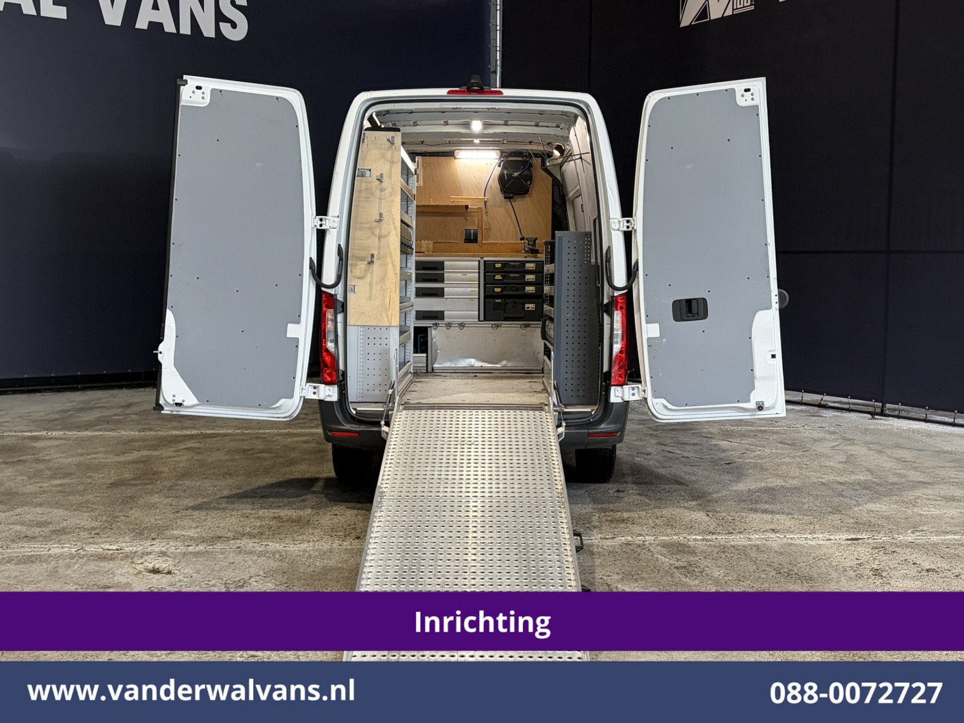 Mercedes-Benz Sprinter 311 CDI L2H2 Inrichting Oprijplaat Eu, 13 km/l, Gebruikt, 4 cilinders, 2000 kg