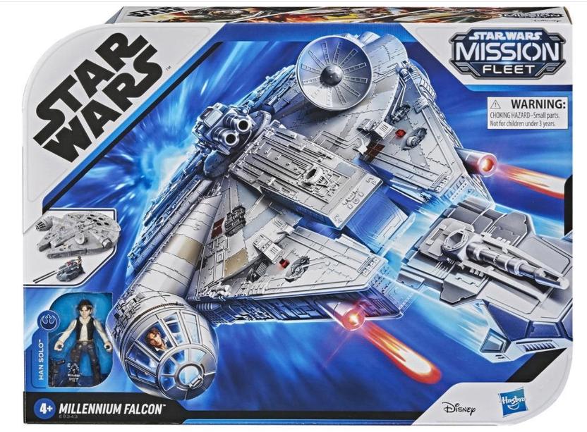Nieuwe Star Wars Mission Fleet Millennium Falcon en Han Solo, Ophalen of Verzenden, Nieuw