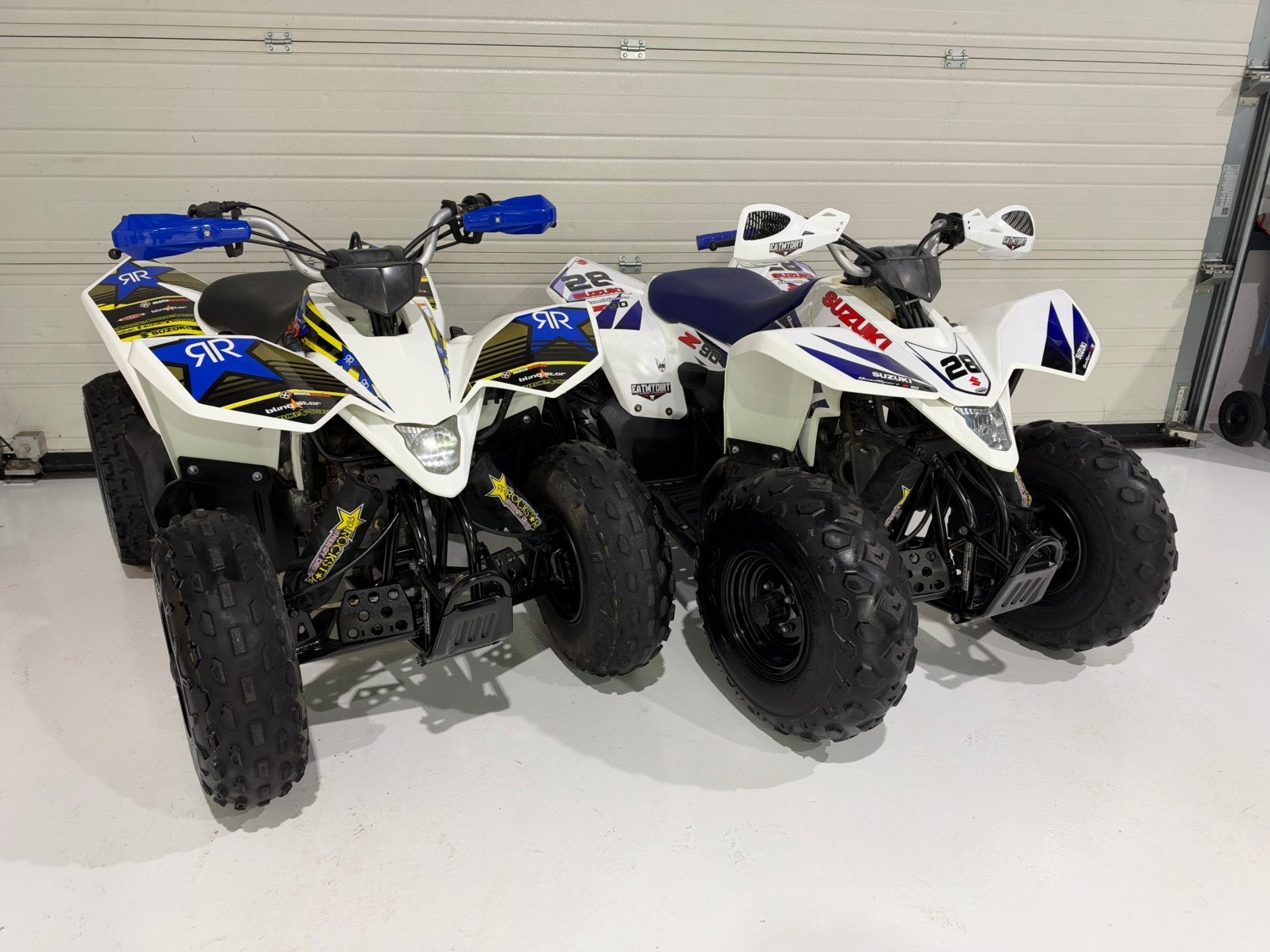 2x suzuki ltz90 in zeer nette staat spot prijs, Motoren